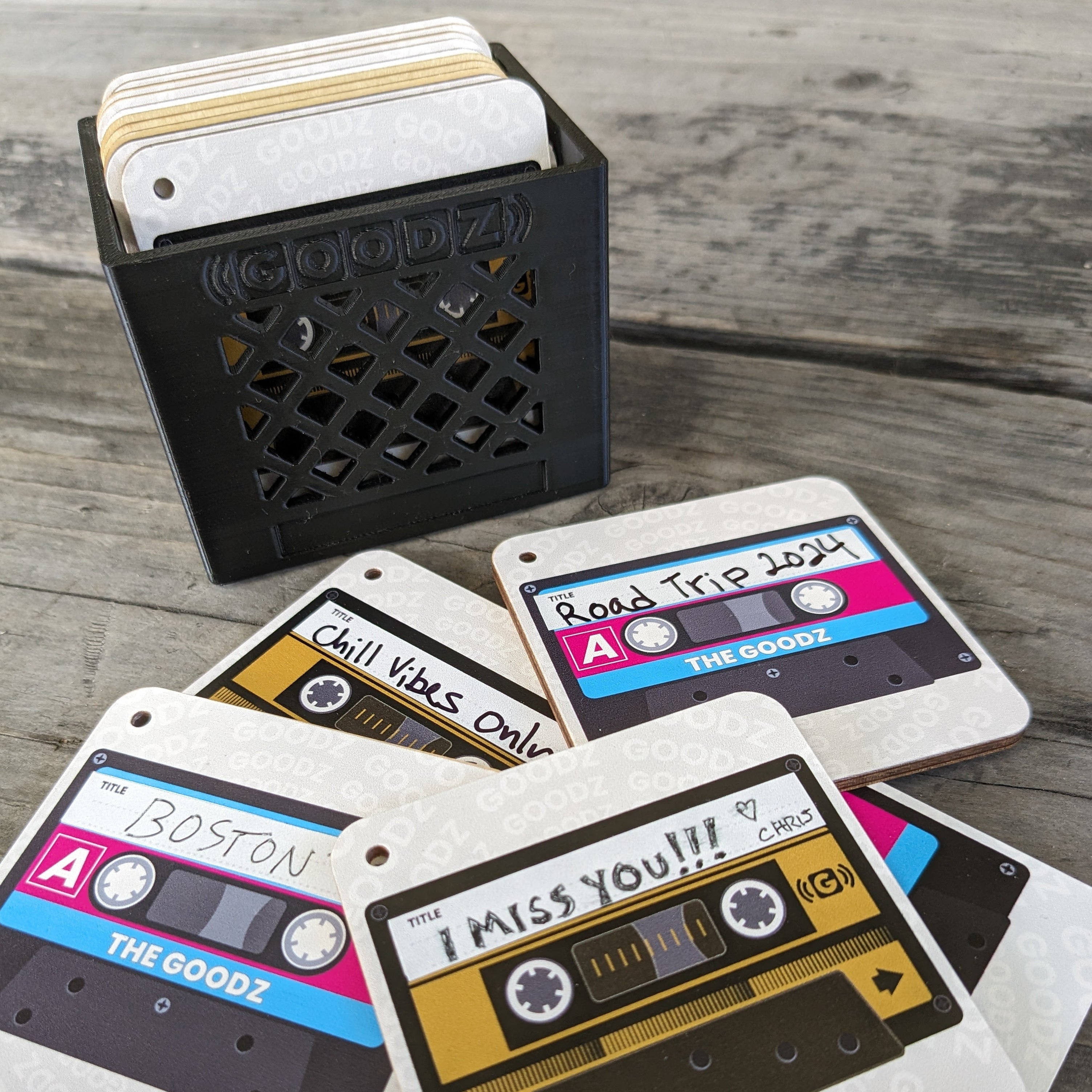The Party Pack - Six Mixtapes and a Mini Milk Crate!