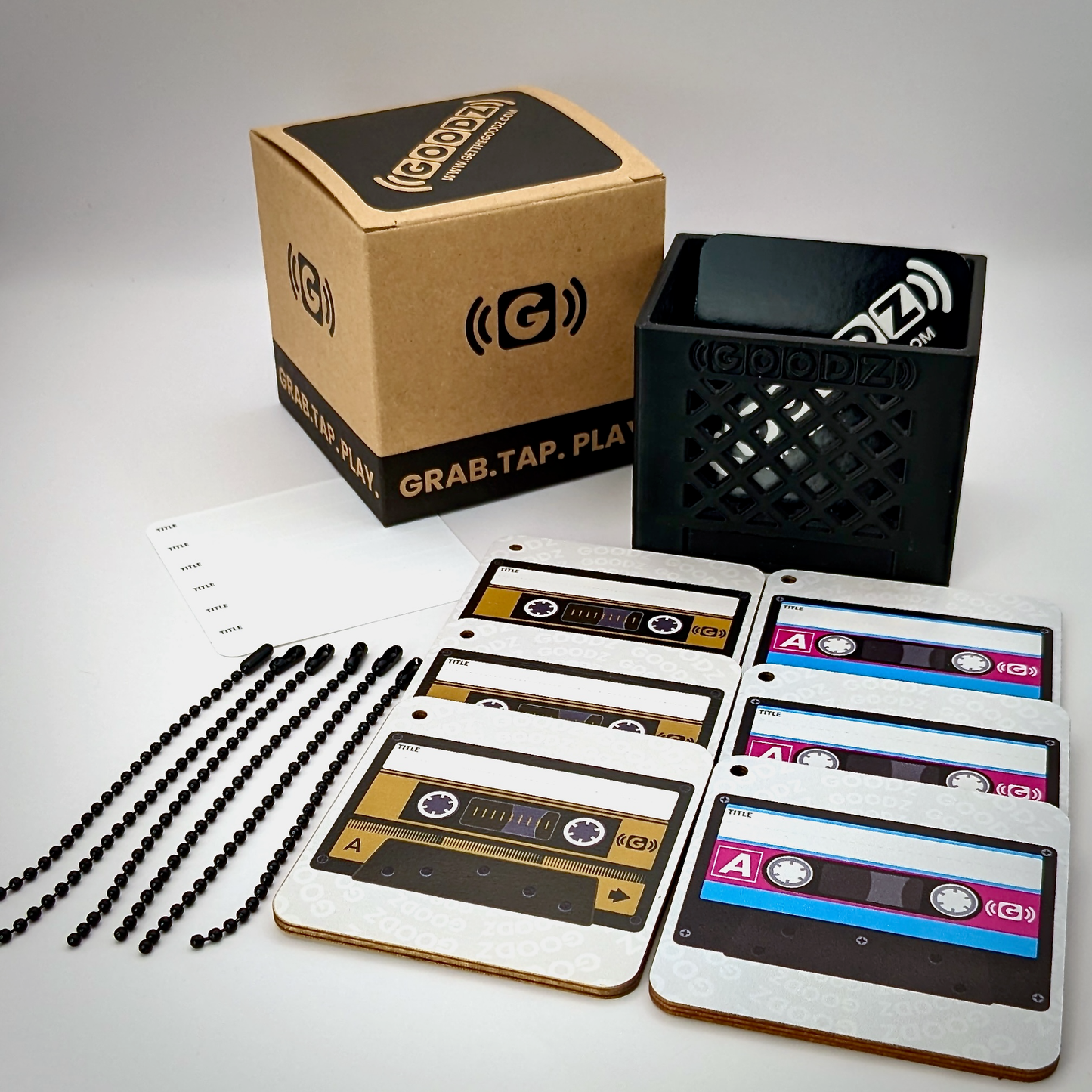 The Party Pack - Six Mixtapes and a Mini Milk Crate